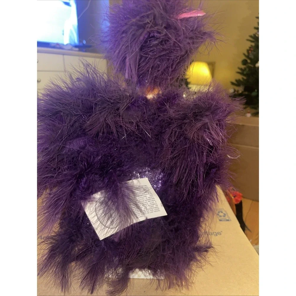1979 Las Vegas Fiona Originals Show Girl Doll‎ Blonde w/ Purple Feathers 15